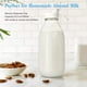 thumbnail image 4 of Botellas de vidrio para leche Syntic de 1 litro con báscula, paquete de 4 con tapas adicionales, 4 of 6