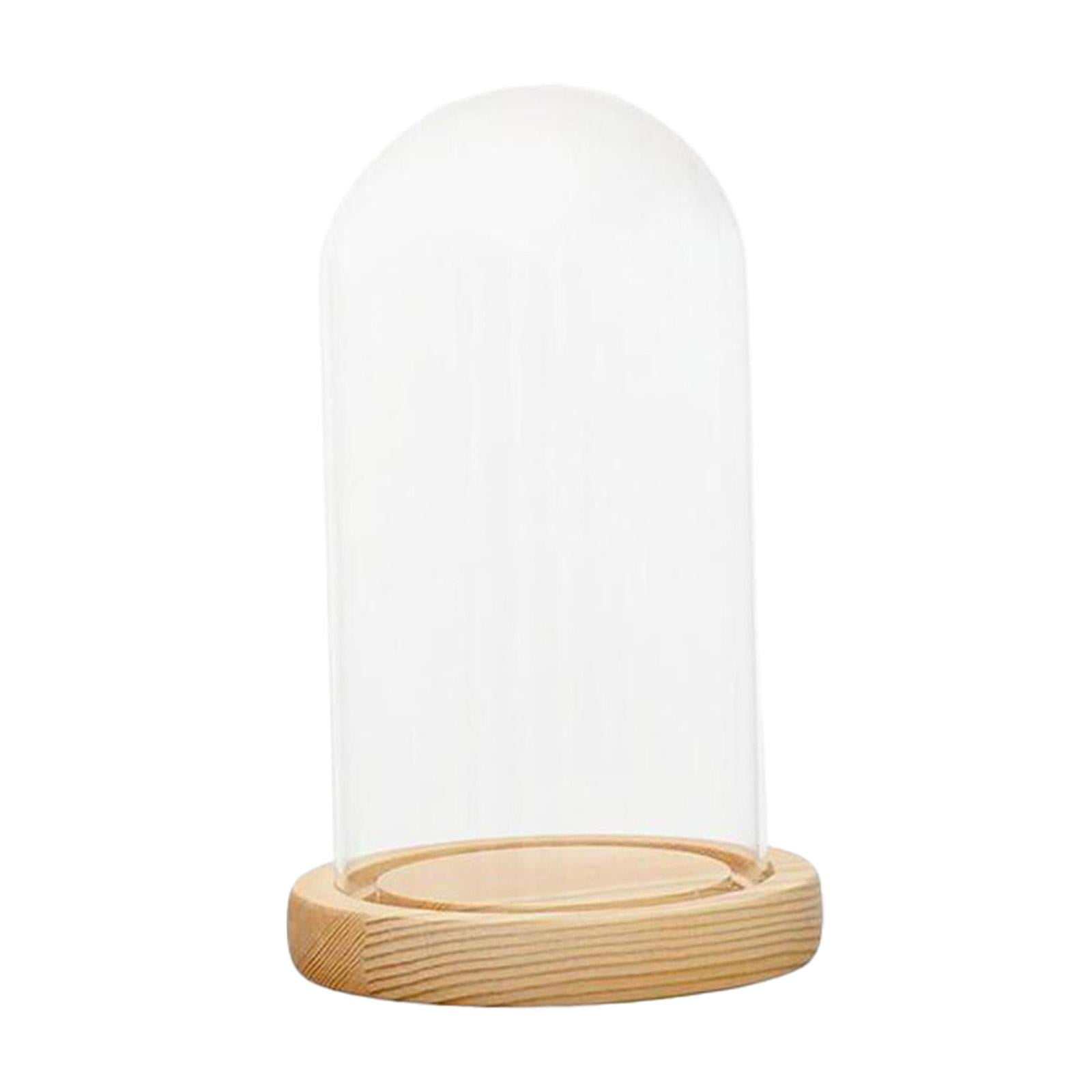 Bothyi - Campana Tipo Cúpula Con Base De Madera, Multiusos, Para Coleccionables Antiguos, Estilo A