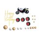 thumbnail image 4 of Adorno Para Tarta De Cumplea?os De Motocicleta Para Hombres Y Ni?os, Estilo C, 4 of 5