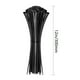 thumbnail image 1 of 100 Pack Cable Zip Ties, Assorted Sizes (12/8/6/4 Inches) , Multi-Purpose Self-Locking Nylon Cable Ties For Home, Office, Garden, Workshop, 1 of 5