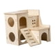 thumbnail image 3 of Accesorios De Jaula De Madera Maciza Para Casa De Hámster De Madera Para Ratones Chinchilla Estilo Hámster C, 3 of 5