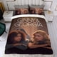 thumbnail image 4 of Ginny y Georgia Conjunto de sábanas temático, trío de piezas, cómodo y amigable con la piel, diseño único, regalo de decoración para el hogar para familiares, amigos y fans,135cm *200cm, 4 of 6