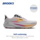 thumbnail image 2 of Zapatillas para correr Brooks Ghost 17 para mujer, color ostra, albaricoque y rosa, 9 m, 2 of 6