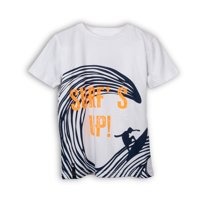 Polera Niño Blanco Pillin