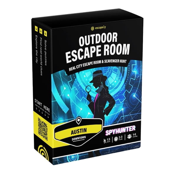 Juego de mesa Escapely Austin Sala de Escape 1,5 millas (2,4 km)