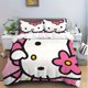 thumbnail image 1 of Charming Hello Kitty Sanrio Cartoon bedding Featuring a Trendy Print Ideal for All Seasons Available in Single, 1 of 1