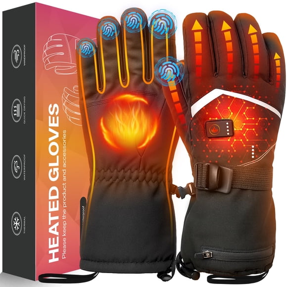 Guantes Calefactables Recargables Impermeables Waestcia para Hombre y Mujer