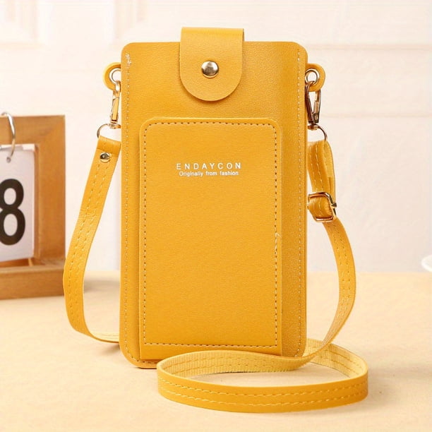 Stylish Multifunctional Touch Screen Phone Purse Case Wallet Crossbody Bag for Samsung Galaxy S23 Ultra S22 Plus S10 5G