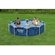 thumbnail image 3 of Piscina Bestway Redonda Steel Pro 3.05MX66Cm Azul Diseño, 3 of 4