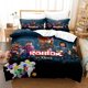 thumbnail image 1 of 3D Print B-Roblox Game Bedding Set,Duvet Cover Comforter Bed Set Quilt Cover Pillowcase,King Queen Twin Size Boys Girls Adults Bed Sheets, 1 of 3