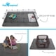 thumbnail image 5 of Alfombra para corral Paw Inspired 203x127 cm de felpa gris oscuro, 5 of 6