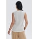 thumbnail image 3 of Polera Mujer Tejida Abertura Crudo, 3 of 4