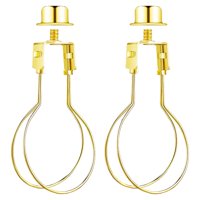 Ioensy - Clip Adaptador De Bombilla Para Luces De Pantalla, Con Terminal De Fijación De Pantalla En La Parte Superior Dorada