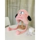 thumbnail image 2 of Gorro De Felpa Con Diseño De Perro Con Orejas, Kawaii Color Rosado, 2 of 3