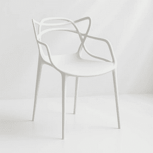 Klik Muebles - Silla De Terraza Exterior O Comedor Master - Blanca