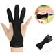 thumbnail image 2 of Guantes de tiro con arco de tres dedos de cuero, protectores de tiro con arco para niños, accesorios de protección para tiro con arco., 2 of 5
