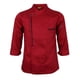 thumbnail image 3 of Chef retro chaqueta abrigo uniforme manga larga hotel cocina ropa xl rojo., 3 of 3