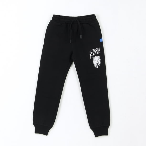 Pantalón de Buzo Speed Negro Sonic