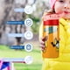 thumbnail image 5 of El show de Heckle y JeckleBotella de Agua con Tapa Pop Top de Un Toque, Acero Inoxidable, a Prueba de Fugas, para Deportes, Botella Infantil rosa 12 oz, 5 of 6