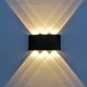 thumbnail image 4 of Aplique LED Exterior IP65 6W Negro para Pared Luz Blanco Cálido, 4 of 5