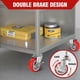thumbnail image 5 of Ruedas Caster Wheels de 3 pulgadas, resistentes, con freno, 600 libras de carga, juego de 4, 5 of 7
