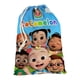 thumbnail image 4 of Cocomelon Bolsa de regalo con cierre de cinta navideño para decoración de Navidad,40cm×52 cm., 4 of 6