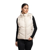 Todopiel - Puffa Sin Manga Chg76 Ecocuero Blanco Invierno