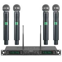 Sistema De Micrófono Inalámbrico Phenyx Pro Ptu-5000-4H 4 Canales Uhf
