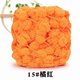 thumbnail image 1 of Xiao Hua Hilo para mantas, 3 ovillos (360 g en total, 120 g cada uno), hilo mezclado de alta calidad, muy adecuado para tejer mantas, duradero y lavable, color naranja., 1 of 3