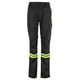 thumbnail image 1 of PANTALON GABARDINA DUAL HI VIS CON CINTA DIA Y NOCHE Negro, 1 of 4