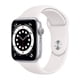 thumbnail image 1 of Reloj Apple Watch Series 6 40mm GPS Silver Aluminum Case White Sport Band Reacondicionado, 1 of 6