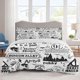 thumbnail image 1 of Harry potter Bedding Sets Cartoon Duvet Cover Lightweight 3 Piece Bet Sets for Kids Boys Girls, 1 of 5