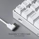 thumbnail image 2 of Teclado Redragon K630 Dragonborn 60% white blanco, 2 of 4
