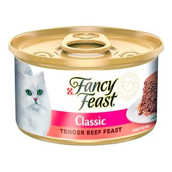 Snack Fancy Feast Gato Mousse de Carne 85 Gr. 8unidades