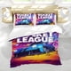 thumbnail image 5 of Rocket League Conjunto de sábanas temático, trío de piezas, cómodo y amigable con la piel, diseño único, regalo de decoración para el hogar para familiares, amigos y fans,135cm *200cm, 5 of 6