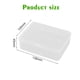 thumbnail image 4 of Caja de almacenamiento transparente rectangular con tapa, caja de polipropileno, caja de embalaje de plástico transparente de 150 mm de largo., 4 of 5