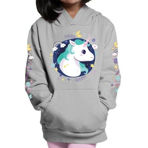Bagustore - Polerón Estampado Bagù Unicornio Bebe