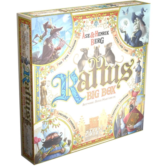 Juego De Mesa Rattus Big Box Edition De