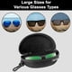 thumbnail image 4 of Funda para gafas de sol Flying Fisherman Shell, protectora con cremallera, negra, 4 of 6