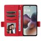thumbnail image 5 of Funda Cartera para Motorola MOTO G56 5G Tapa Flip con Ranuras y Soporte Rojo, 5 of 5