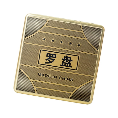 Ioensy - Feng Shui Luo Pan Brújula China Para Actividades Al Aire Libre Mochilero Camping 15 Cm