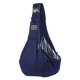 thumbnail image 5 of Mano Libre Mascota Sling Portador Bolsa Gato Perro Collapsible Bolso De Hombro Azul Oscuro, 5 of 5