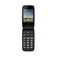 thumbnail image 1 of Telefono Senior Tipo Almeja 4G Negro 9338, 1 of 4