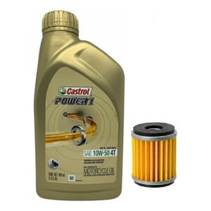 Castrol - Kit Mantencion Yamaha R15 V1 V2 V3 V4 (1L + Filtro)