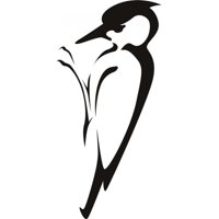 Rienda Libre Graphics - Decomural Woodpecker Bird Ws-17612