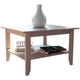 thumbnail image 4 of Mesa De Centro 45x80x70 Cm 1 Repisa Ideal Para Colocar Libros u Objetos Beige, 4 of 6
