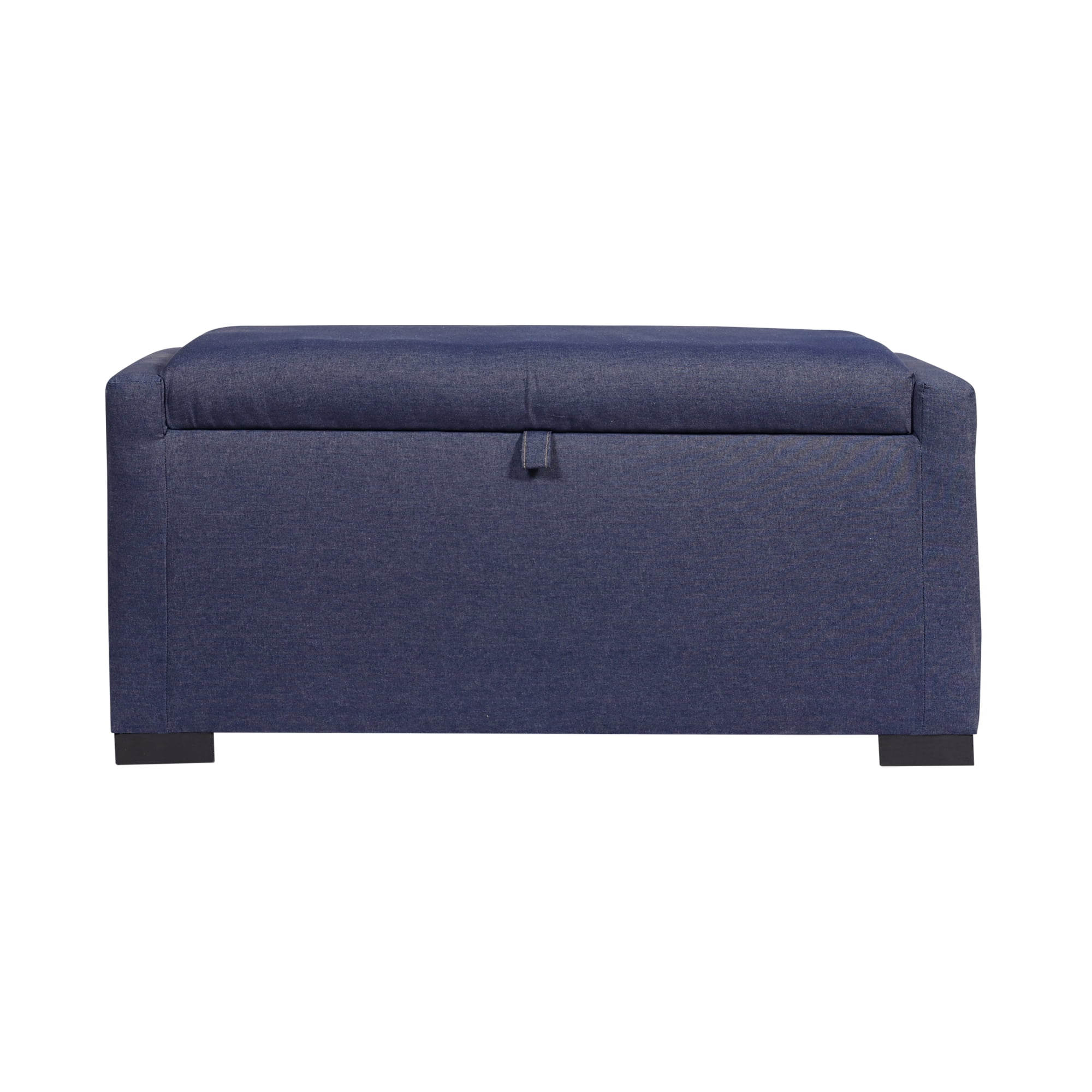 Máxima Design - Banqueta Leyzy Jeans Con Baúl 40x55x105 Cm