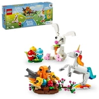 Paquete De Juego Lego Colorful Animals Con Conejito De Pascua Y Unicornio