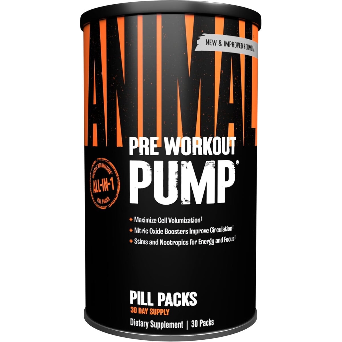 Pre Entrenamiento Animal Pump Universal Nutrition 30 Packs