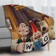 thumbnail image 4 of Película Sin Título de Wallace y Gromit anti-pilling, suave, ligera, esponjosa y acogedora de lujo para hogar y cocina – Perfecta para niños y adultos,100X80cm, 4 of 6